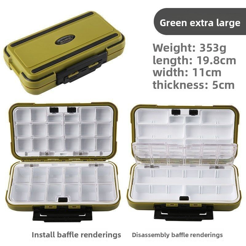 Portable Fishing Bait and Hook Storage Box