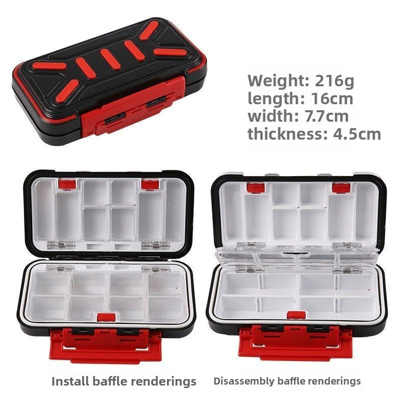 Portable Fishing Bait and Hook Storage Box
