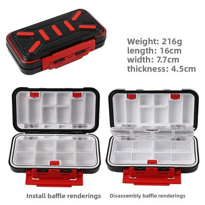 Portable Fishing Bait and Hook Storage Box