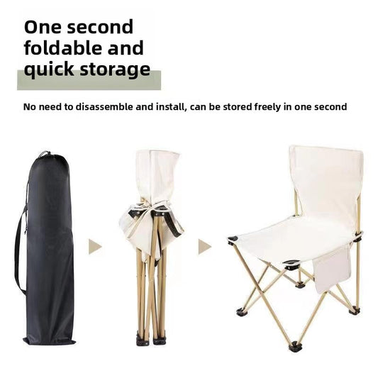 Fishing chair portable camping folding stool