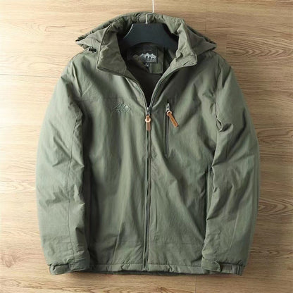 Mens Fleece Lined Outdoor Jacket