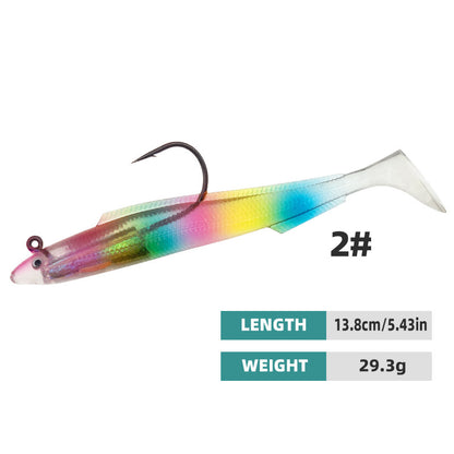 Soft Bionic Fish Tail Lure (5-Pack)