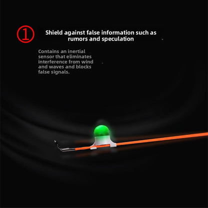 Automatic Fishing Rod Alarm with Light for Night Fishing