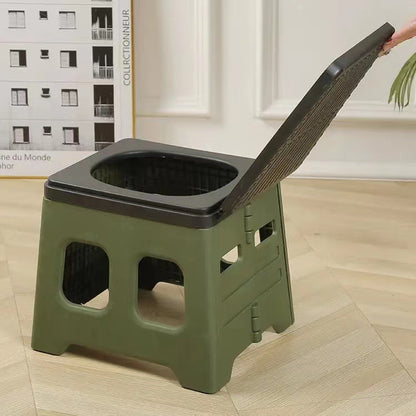 Outdoor portable travel car toilet