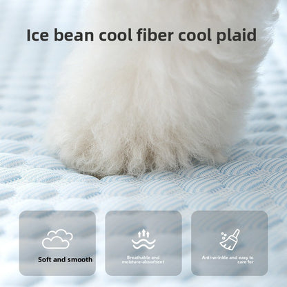 Breathable Pet Bed with Cute Monster Design