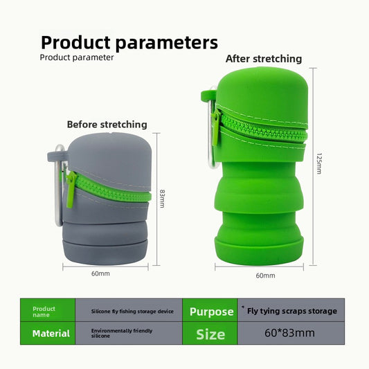 Foldable Fly Fishing Trash Collector