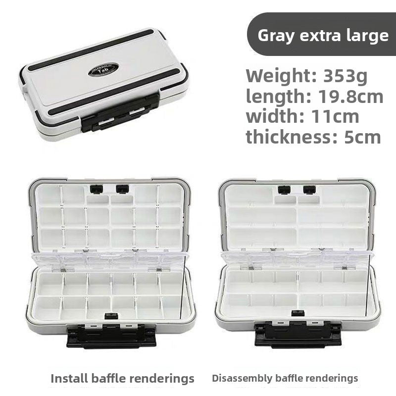 Portable Fishing Bait and Hook Storage Box