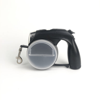 Retractable Dog Leash with Multifunctional Grip