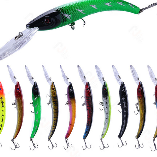 Diving Minnow Fishing Lure