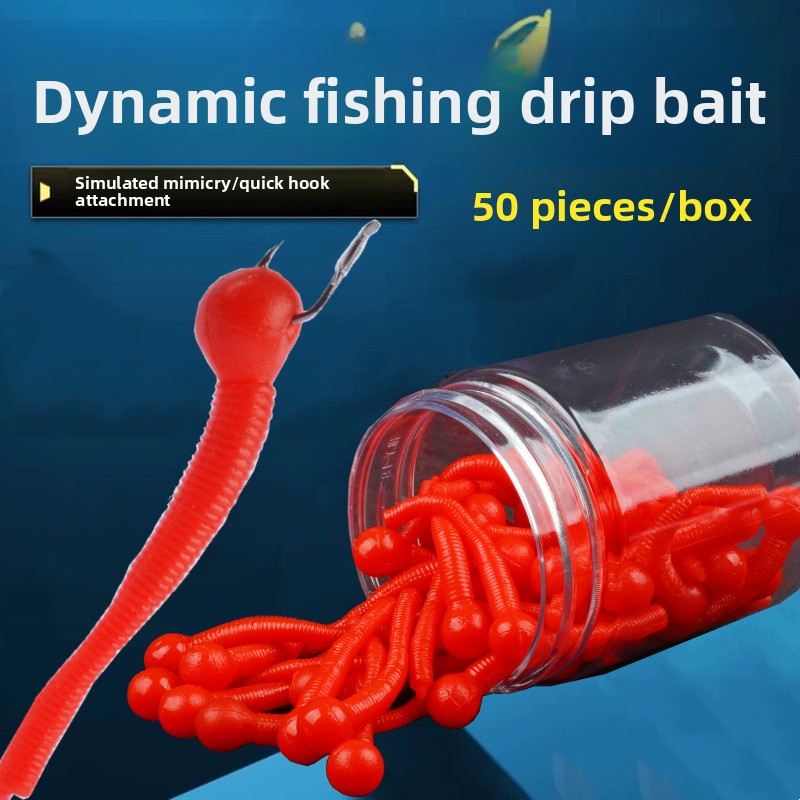 Floating Soft Fishing Lure with Tail