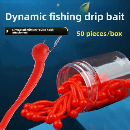 Floating Soft Fishing Lure with Tail