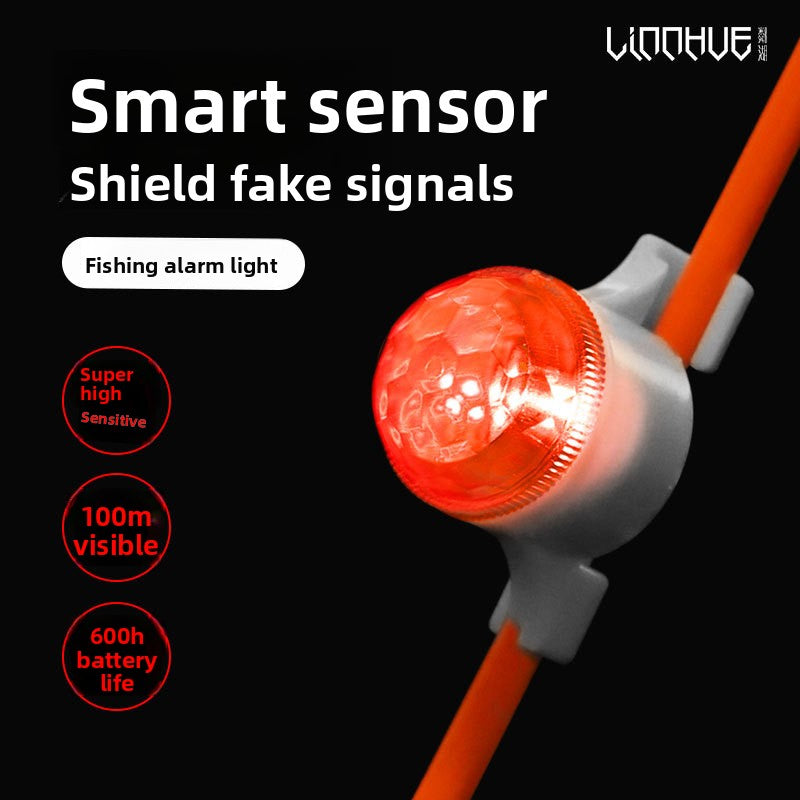 Automatic Fishing Rod Alarm with Light for Night Fishing