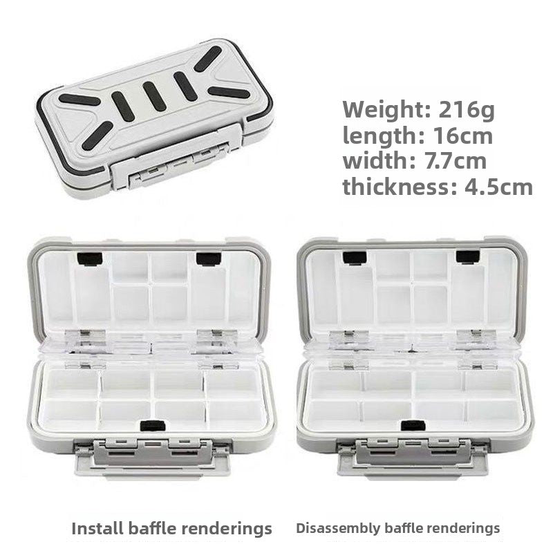 Portable Fishing Bait and Hook Storage Box