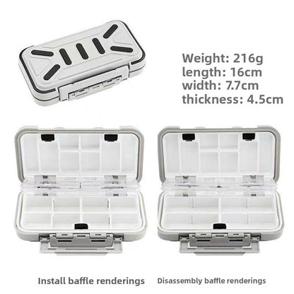 Portable Fishing Bait and Hook Storage Box