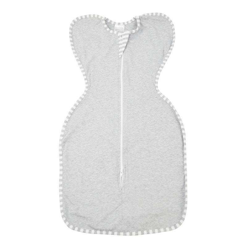 Infant sleep bag to prevent startled movements